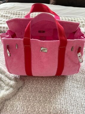Pink “ Boatkin”Tote Bag - Perfect for the pool and Summer!